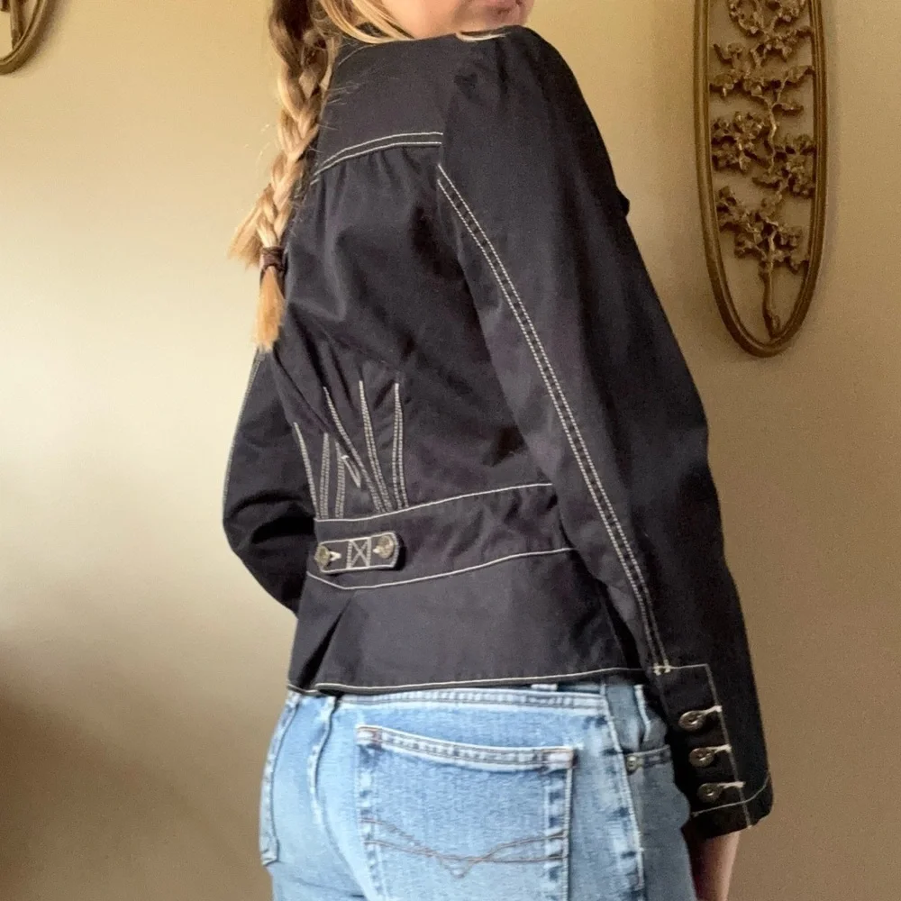 Faded Glory Black Blazer Jacket